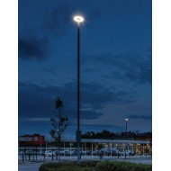 LED Panhead  Post-Top Street Light (60W - 150W) - 360 Degree Car Park / Street Light Lantern c/w 76mm Entry 