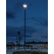 LED Panhead  Post-Top Street Light (60W - 150W) - 360 Degree Car Park / Street Light Lantern c/w 76mm Entry c/w Nema Socket + Photocell Dusk-til Dawn Sensor