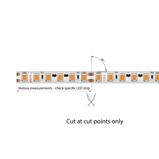 LED Strip Stair Nose Nosing Step Edging Trim Profile Tape Complete Kit - Includes LED Strip Tape, LED Profile, Driver + Optional Remote Dimmer or Wall Plate Dimming Switch, 5m Cable 24V - Single Colour IP65