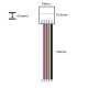 RGBW COB LED Strip/Tape Connector - Coupler - 12mm for LED RGBW COB Tape