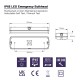 IP65 LED Emergency Exit Bulkhead (TRADE BULK 10 PACK) 3h Maintained / Non-Maintained, Manual & Self-Test, LiFePO4 Battery c/w Self Adhesive Legend IP65 LED Emergency Exit Bulkhead (TRADE BULK 10 PACK) 3h Maintained / Non-Maintained, Manual & Self-Test, LiFePO4 Battery c/w Self Adhesive Legend
