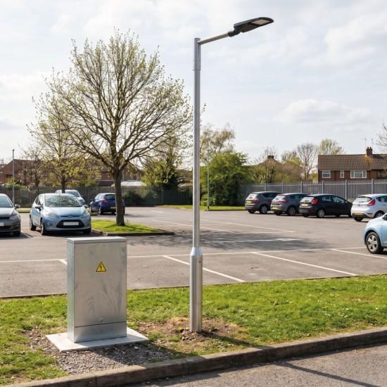 Mini Feeder Pillar Size 3 | Outdoor Electrical Distribution Cabinet - 365mm x 170mm x 1235mm Hot Dipped Galvanised c/w 18mm Plywood Backboard Mini Feeder Pillar Size 3 | Outdoor Electrical Distribution Cabinet - 365mm x 170mm x 1235mm Hot Dipped Galvanised c/w 18mm Plywood Backboard