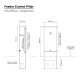 Mini Feeder Pillar Size 3 | Outdoor Electrical Distribution Cabinet - 365mm x 170mm x 1235mm Hot Dipped Galvanised c/w 18mm Plywood Backboard Mini Feeder Pillar Size 3 | Outdoor Electrical Distribution Cabinet - 365mm x 170mm x 1235mm Hot Dipped Galvanised c/w 18mm Plywood Backboard