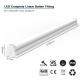 6FT LED BATTEN LIGHT 1800MM (1.8M) LED OFFICE LIGHT FOR CORRIDOR, BATHROOM, STAIRS, GARAGE, WORKSHOP - 70W / 8,400LM / 4000K