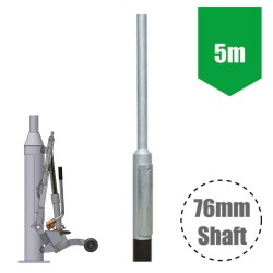 5m Abacus Light Duty Base-Hinged Lighting Column - Galvanised Street Lamp Post Root Mounted 5m Abacus Light Duty Base-Hinged Lighting Column - Galvanised Street Lamp Post Root Mounted