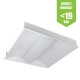 595mm x 595mm Direct/Indirect Luminaire - 36W 3,800lm - Low Glare High Uniformity Commercal Office LED Luminaire