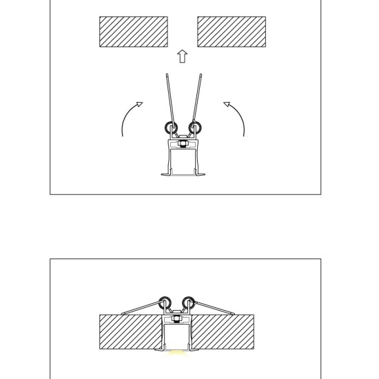 LED Strip Recessed Ceiling Wall LED Strip Tape Aluminium Channel Profile Complete Kit - Includes LED Strip Tape, LED Profile, Driver + Optional Remote Dimmer or Wall Plate Dimming Switch, 5m Cable 24V - Single Colour IP21