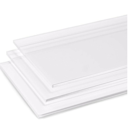 Acrylic for LED Profile Edge Light Glass Shelf - 1000mm x 150mm x 8mm