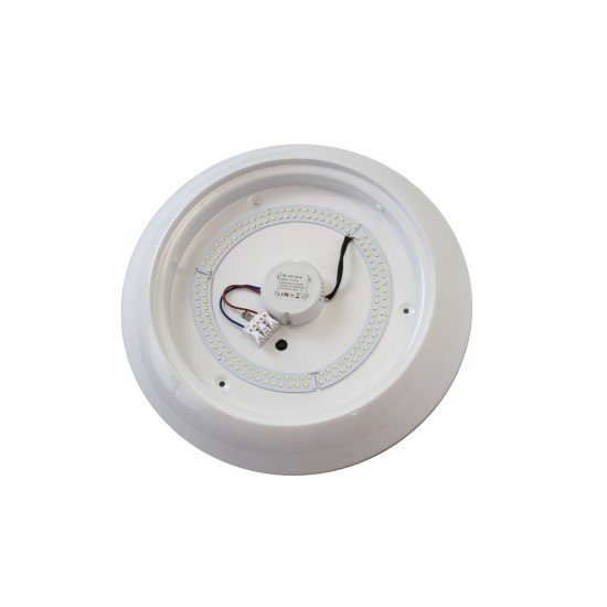 **CLEARANCE** LED Opal Polo Dome Bulkhead Light - Corridor Light 18W / 24W Surface Mount