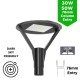 LED ECO Post Top Lantern - 360 Degree Car Park / Street Light Luminaire 30W/50W - 3-7m Column Street Lighting Fixture 76mm Entry LED ECO Post Top Lantern - 360 Degree Car Park / Street Light Luminaire 30W/50W - 3-7m Column Street Lighting Fixture 76mm Entry