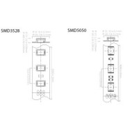 **CLEARANCE** SMD5050 12V Flexible LED Strip - 5m 14.4W/m (60 LED/m) - Single colour IP21