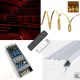 LED Strip Stair Nose Nosing Step Edging Trim Profile Tape Complete Kit - Includes LED Strip Tape, LED Profile, Driver + Optional Remote Dimmer or Wall Plate Dimming Switch, 5m Cable 24V - Single Colour IP65