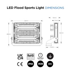 600W Asymmetric LED Flood Sports Area Light for Tennis Court, Football, Rugby Pitch, Horse Menage, Golf, Stadium, Arena 600W Asymmetric LED Flood Sports Area Light for Tennis Court, Football, Rugby Pitch, Horse Menage, Golf, Stadium, Arena