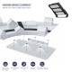 900W Asymmetric LED Flood Sports Area Light for Tennis Court, Football, Rugby Pitch, Horse Menage, Golf, Stadium, Arena