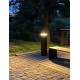 Solar PV LED 8W Bollard Post Light -All-in-one Integrated Solar Lantern c/w Built In Integral Solar Panel & Integrated Lithium LiFePO4 Battery