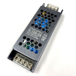 100W 24V DC LED Driver / LED Power Supply / LED Transformer - 4.1Amp 4.1A Constant Voltage LED Power Supply - IP21 Indoor 100W 24V DC LED Driver / LED Power Supply / LED Transformer - 4.1Amp 4.1A Constant Voltage LED Power Supply - IP21 Indoor