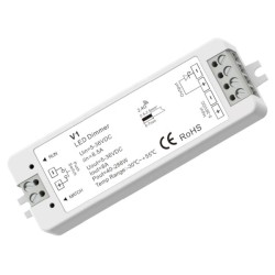 Single Zone Receiver 15A V1-L  works with 4 Zone  Wall Switch Dimmer to create Multiple Zones Single Zone Receiver 15A V1-L  works with 4 Zone  Wall Switch Dimmer to create Multiple Zones