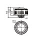 LSTF2HB-PIR Motion Detection / Daylight Dimming PIR Sensor for LED Eco High Bay Light (2nd Gen)