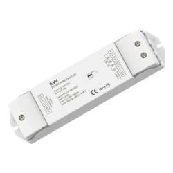 EV4 12/24V LED Data Repeater / Power Amplifier - 4 Channel / 5A per channel EV4 12/24V LED Data Repeater / Power Amplifier - 4 Channel / 5A per channel