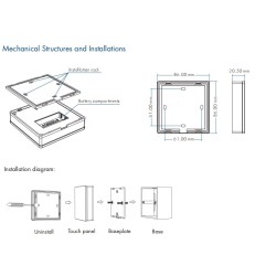 RGBW LED Wall Plate Controller Dimmer Switch T24 LED 4 zone12/24V - Battery Operated Remote Controller - up to 30m range 4 Zone RGBW LED Wall Plate Controller Dimmer Switch T24 LED 4 zone12/24V - Battery Operated Remote Controller - up to 30m range 4 Zone