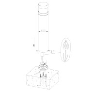 LED Bollard Car Park Amenity Pathway Footpath 10W IP65 - Die-Cast Aluminium