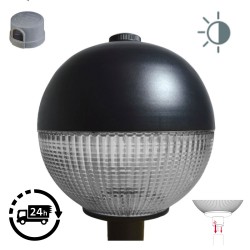 LED Globe Post Top Lantern 40W c/w Photocell NEMA Dusk til Dawn Sensor LED Globe Post Top Lantern 40W c/w Photocell NEMA Dusk til Dawn Sensor