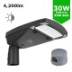 LED Premium Street Light 30w c/w Photocell NEMA Dusk til Dawn Sensor Flicker Free