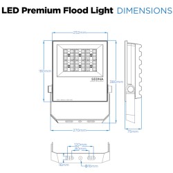 150W LED Flood Spot Light Car Park Garden Heavy Duty - Direct Replacement for 250W Metal Halide 150W LED Flood Spot Light Car Park Garden Heavy Duty - Direct Replacement for 250W Metal Halide