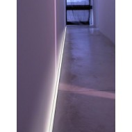 LED Profile Cove Perimeter for LED Strip - Surface Mount  Aluminium LED Channel c/w  Diffuser + End Caps