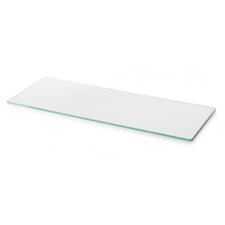 LED Profile Edge Light Glass Shelf for LED Strip - Surface Mount Aluminium LED Channel c/w End Caps   LED Profile Edge Light Glass Shelf for LED Strip - Surface Mount Aluminium LED Channel c/w End Caps
