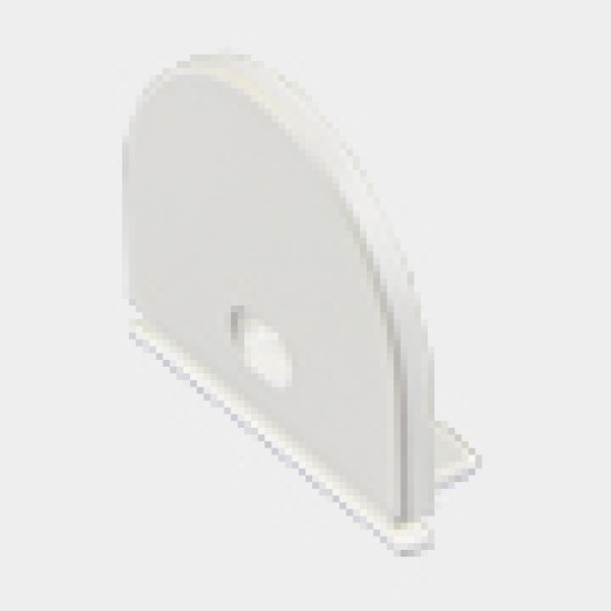 LED Profile Surface Mount Semi-Circular Diffuser for Philips Hue V2, V3 & V4 LED Tape / LED Strip Lights 