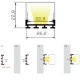 LED Profile Surface Mount Square Diffuser for LED Strip Philips Hue V2, V3 & V4