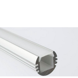 LED Profile - flat diffuser ROUND / Aluminium LED Channel c/w Diffuser + End Caps LED Profile - flat diffuser ROUND / Aluminium LED Channel c/w Diffuser + End Caps