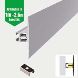 LED Profile Wall Mount Up & Down for LED Strip- Wall Mount Aluminium LED Channel c/w  Diffuser + End Caps  LED Profile Wall Mount Up & Down for LED Strip- Wall Mount Aluminium LED Channel c/w  Diffuser + End Caps