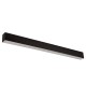 Suspended Linear LED Direct Indirect Light 1200mm/4ft - RAL Black (4,900lm) 52W Flicker Free