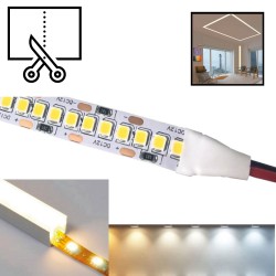 LED Strip / LED Tape by the Metre Cut to Size Per Metre / 1m  - 20W/m Single Colour flexible LED strip Lights custom cut to size SMD2835  LED Strip / LED Tape by the Metre Cut to Size Per Metre / 1m  - 20W/m Single Colour flexible LED strip Lights custom cut to size SMD2835
