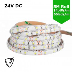 SMD5050 24V Flexible LED Strip - 5m 14.4W/m (60 LED/m) - Single colour IP65 SMD5050 24V Flexible LED Strip - 5m 14.4W/m (60 LED/m) - Single colour IP65