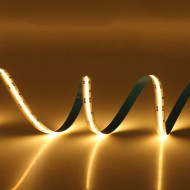 COB LED Strip (5M ROLL) LED Tape Light - No Spotting / Spotless - 8W/m  24V DC Single Colour IP65