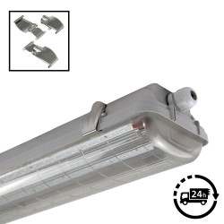 **CLEARANCE** 4ft LED Strip Lights Non-corrosive IP65 Twin/1200mm [1.2m]Vapour-proof 