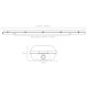 **CLEARANCE STOCK** 5ft LED Strip Lights Non-corrosive IP65 Twin/1500mm [1.5m]Vapour-proof - 3hr Emergency Version