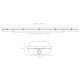 **CLEARANCE** 4ft LED Strip Lights Non-corrosive IP65 Twin/1200mm [1.2m]Vapour-proof - 3hr Emergency Version