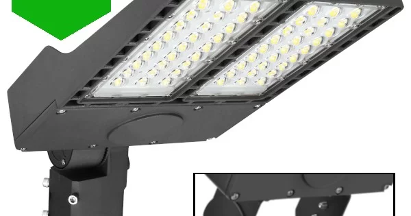 150w led deals parking lot light