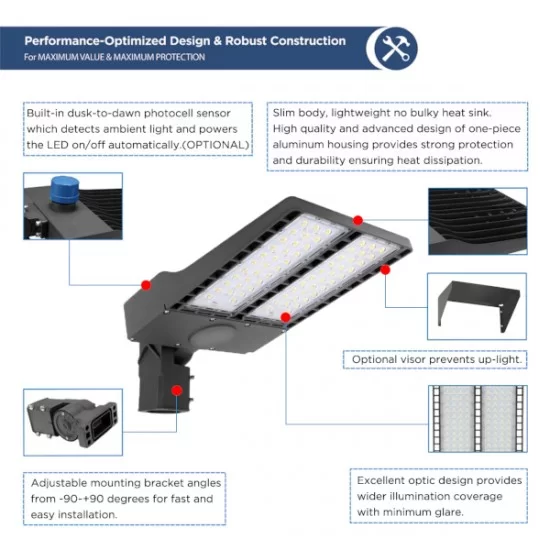 LED-Projektor PRO 200W 230V IP65 Lumileds Philips