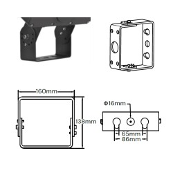 Adjustable Floodlight Bracket for LSTSAL Sports Area Floodlight Series Adjustable Floodlight Bracket for LSTSAL Sports Area Floodlight Series